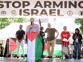اسرائیل هرگز مرا از دفاع از فلسطین باز نخواهد داشت