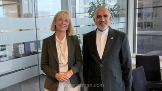 رایزنی سفیر ایران در کتابخانه ملی نروژ برای گسترش همکاری‌های ادبی