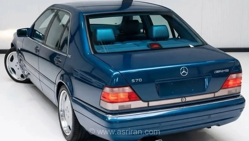 مرسدس بنز S70 AMG کمیاب (+عکس)