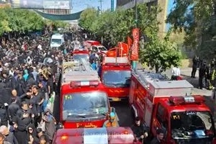نجات ۲۰۰ نفر از ساکنان و مراجعان یک مجتمع تجاری-اقامتی در پی آتش‌سوزی در مشهد