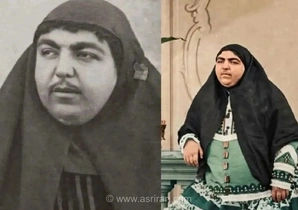 تصویر نایاب از تاج السلطنه، دختر ناصرالدین شاه در دوران کودکی