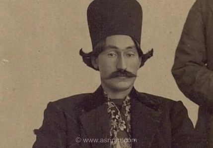 تصویری از دو مرد ثروتمند قشقایی در دوران قاجار