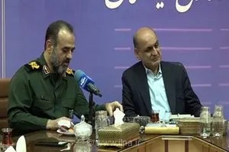 دیدار استاندار گیلان با فرمانده سپاه قدس برای حل مشکلات مردم