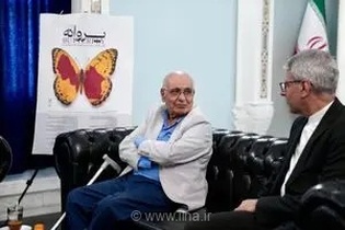 دیدار سخنگوی وزارت امور خارجه با هوشنگ مرادی کرمانی، نویسنده کتاب «پروانه»