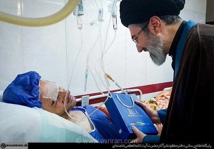دیدار آیت‌الله سیدمجتبی خامنه‌ای با جانبازان حزب‌الله لبنان