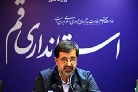 به جهت دمای بالای هوا و رساندن به موقع پیکر شهید به عراق مسیر تشییع در قم کوتاه شد