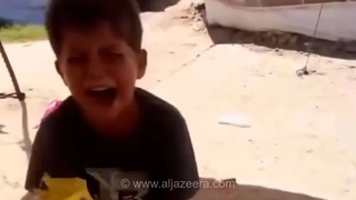 اشک‌های کودک غزه پس از تهدید اسرائیل درباره بادبادک‌ها