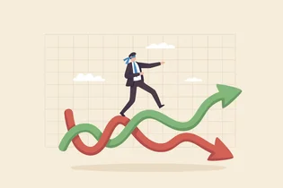 تقسیم‌بندی غیرمعمول در بازار سهام؛ احتمال جهش یا سقوط بزرگ