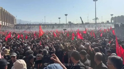 شعار مردم هنگام خروج سردار وحیدی از مصلی