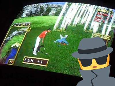 راز یک مرگ مشکوک در گلف: چرا یک گلف‌باز مرده در Golden Tee '99 پنهان شده است؟