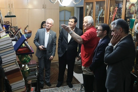 دیدار وزیر ورزش و جوانان با محمدرضا طالقانی