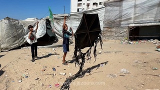 ترس کودکان غزه از پرواز دادن بادبادک‌ها پس از تهدید اسرائیل