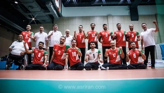 صعود مقتدرانه والیبال نشسته ایران به نیمه‌نهایی قهرمانی جهان