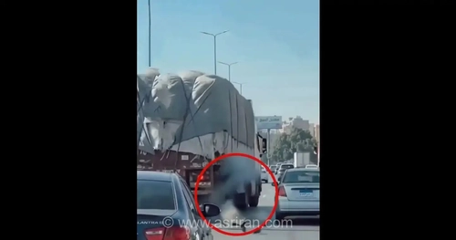 واکنش قهرمانانه راننده تریلی در مصر؛ نجات معجزه‌آسای کامیون در حال سقوط از یک فاجعه مرگبار