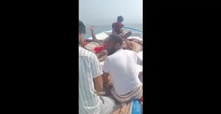برخورد پهپاد با لنج صیادی در محدوده بندر کلاهی