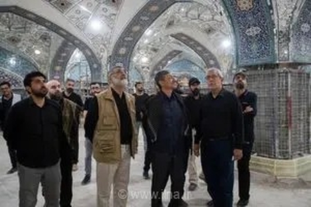 پیشرفت ۸۰ درصدی پروژه صحن حضرت زینب (س) در کربلا؛ افتتاح بخش زیارتی تا پاییز امسال