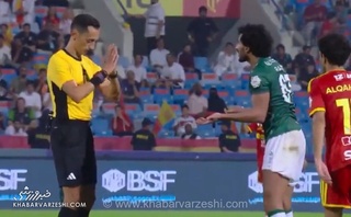 سوتی داور اسپانیایی در لیگ عربستان و عذرخواهی زنده!