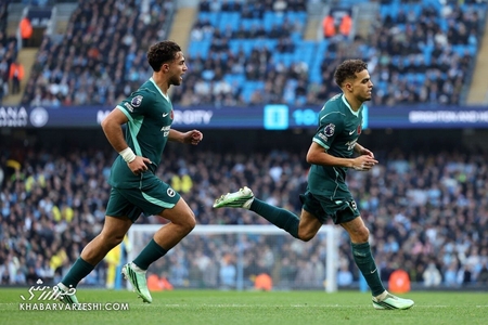 منچسترسیتی ۰ - برایتون ۱: گربه سیاه برای منچسترسیتی
