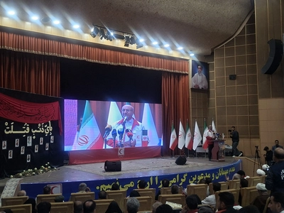 امدادگران هلال‌احمر در جنگ تحمیلی سوم و اربعین نقش مؤثری در حفظ آرامش مردم داشتند