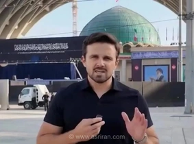 حضور فعال رسانه‌ای آمریکا در مراسم تشییع پیکر رهبر شهید در تهران