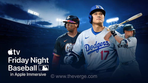اپل مسابقات بیسبال «Friday Night Baseball» را به صورت زنده در هدست ویژن پرو پخش می‌کند