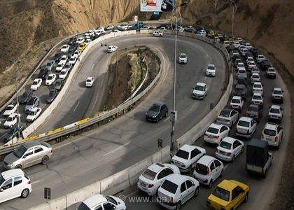 ترافیک سنگین در کندوان و هراز؛ یک‌طرفه شدن مسیر کندوان