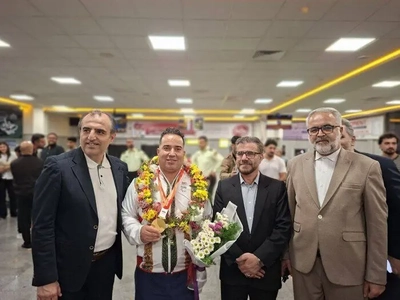 بازگشت پرافتخار قهرمانان پاراآسیایی به کرمانشاه
