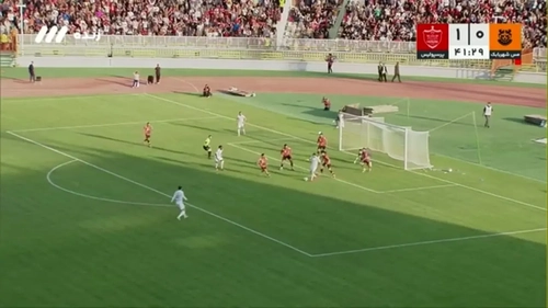 پیروزی 3 بر 0 پرسپولیس در برابر مس شهربابک