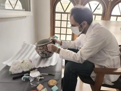 ساماندهی و حفاظت از ۳۷۰ شیء تاریخی در موزه باستان‌شناسی سنندج