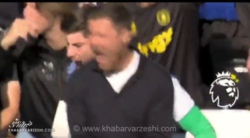 واکنش هیجانی ژابی آلونسو به گل ناگهانی چلسی در بازی برابر هال سیتی