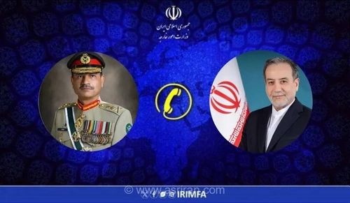 رایزنی تلفنی عراقچی با فرمانده ارتش پاکستان و وزیر خارجه ترکیه