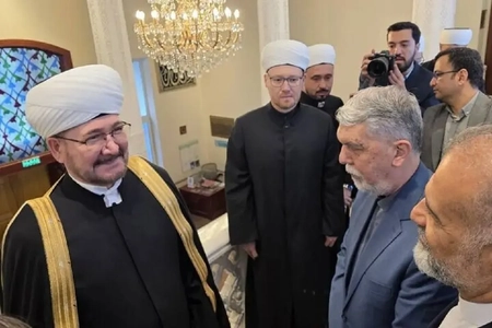 دیدار وزیر فرهنگ با مفتی اعظم روسیه و تاکید بر تقویت روابط دینی