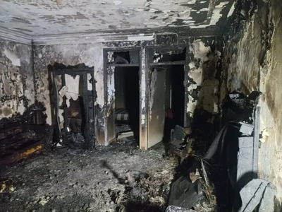 آتش‌سوزی در یک ساختمان مسکونی در شمران نو؛ نجات 17 نفر