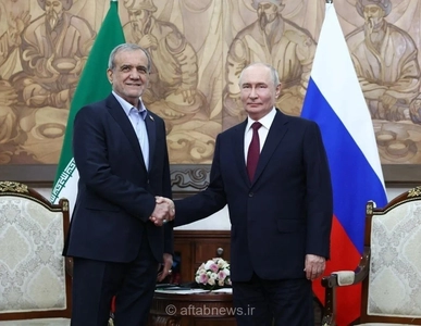 پوتین از پزشکیان خواست سلامش را به رهبر ایران برساند