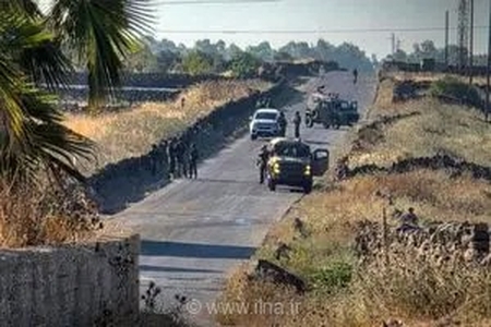 تجاوز نظامیان صهیونیست به خاک سوریه و برپایی پست ایست و بازرسی در استان قنیطره