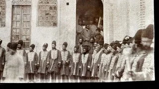 درباریان قاجار و زنان اروپایی در یک نگاه (عکس)