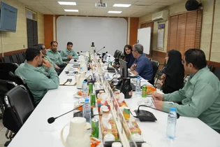 برگزاری جلسات شناسایی و بازنگری ریسک اهداف استراتژیک در فولاد هرمزگان