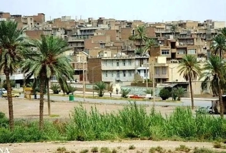منظرۀ شهر «قصر شیرین» در سال 1312 شمسی