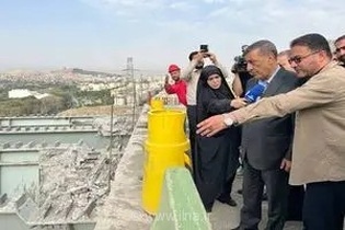 بازدید معاون اجرایی رئیس‌جمهور از روند بازسازی و آواربرداری پل شهید رئیسی در استان البرز