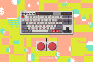 کیبورد مکانیکی رترو 8BitDo با طراحی نوستالژیک و دکمه‌های کنترلی ویژه، با تخفیف ۳۰ درصدی عرضه شد