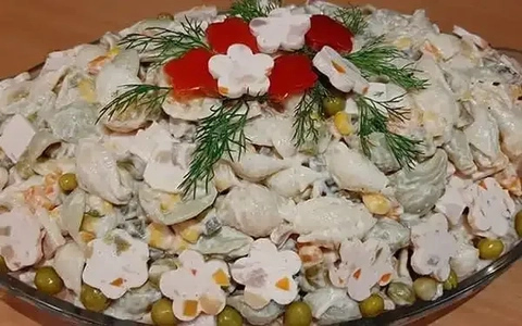 طرز تهیه سالاد ماکارونی مجلسی