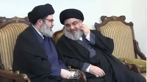 دیدار نصرالله و صفی‌الدین پیش از شهادت؛ ویدیویی از دو فرمانده حزب‌الله