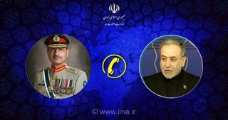 گفت‌وگوی تلفنی وزیر امور خارجه و فرمانده ارتش پاکستان