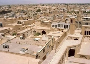 منظرۀ شهر «کاشان» در دوران ناصرالدین شاه
