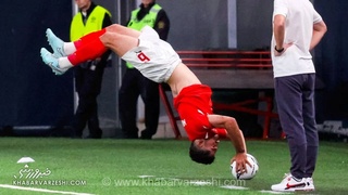 پاس گل آکروباتیک نادر محمدی در لیگ روسیه؛ ستاره ایرانی زیر ذره‌بین
