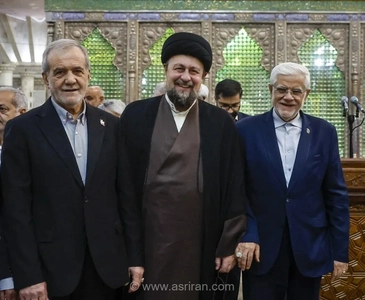 سانسور کلمات «تفاهم» و «صلح» در سخنان پزشکیان و سید حسن خمینی در صدا و سیما