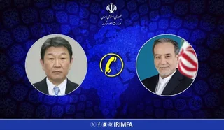 گفت‌وگوی تلفنی عراقچی و وزیر خارجه ژاپن درباره تحولات منطقه‌ای