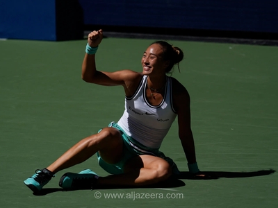 US Open: بازگشت خیره‌کننده ژنگ از 5 بر صفر؛ گاف، ریباکینا و زورف نیز به یک‌چهارم نهایی رسیدند
