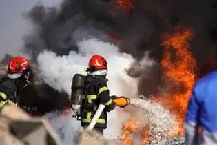 مهار آتش‌سوزی در مسجد کرکرودسر نوشهر؛ اتصالی سیم‌کشی برق عامل حادثه بود