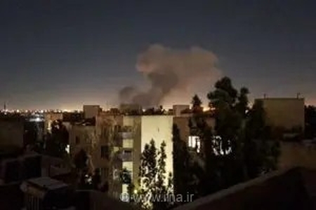 اصابت 2 پرتابه دشمن آمریکایی به یک پایگاه نظامی در جنوب شهر بوشهر